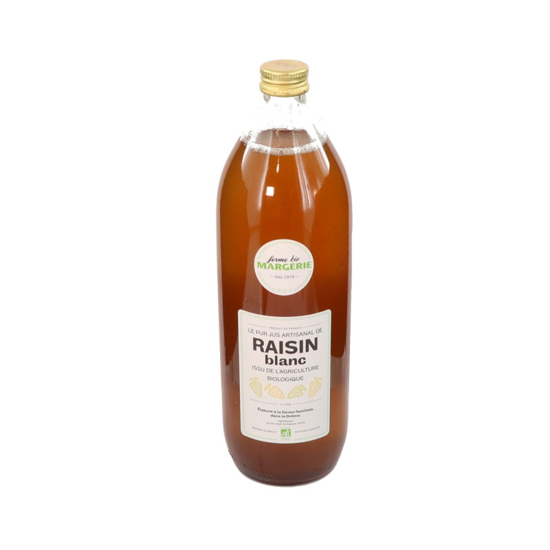 BIO JUS DE RAISIN BLANC MARGERIE 6X1L